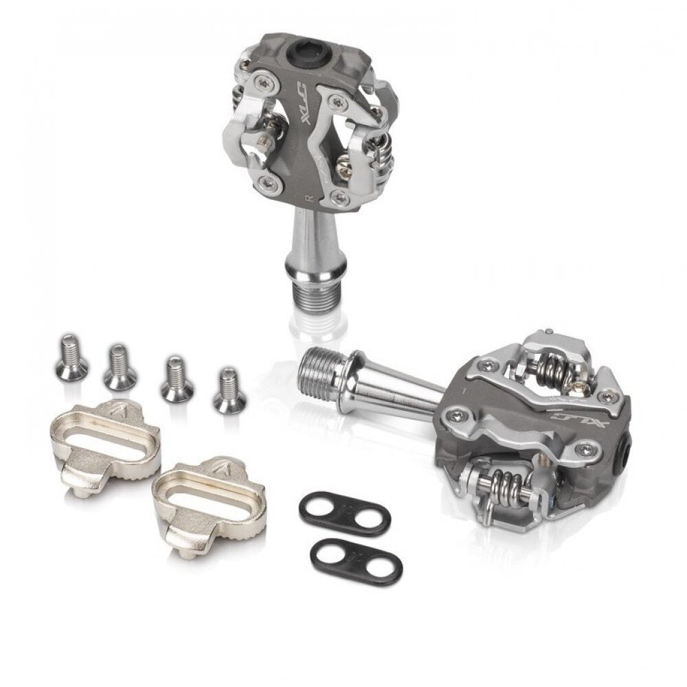 XLC PD-M03 MTB-Pedal – Mit Aluminiumkörper & Stahlkäfig, Gewicht Ca. 425 G, Für Mountainbikes