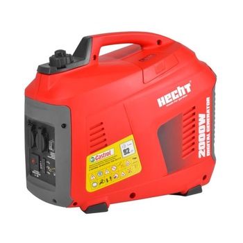 Generator de curent 3 CP,Hecht GG 2000i ,2000 W,Rosu Generator de curent 3 CP,Hecht GG 2000i ,2000 W,Rosu