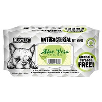 servetele umede antibacteriale pentru caini absorb plus aloe vera - 80 de servetele imagen 17_0_
0