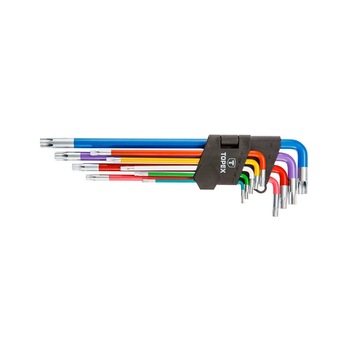 Set 9 chei torx, T10-T50, Topex 35D969 Set 9 chei torx, T10-T50, Topex 35D969