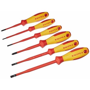 Set de 6 surubelnite VDE 1000V, PH si PZ, Knipex Set de 6 surubelnite VDE 1000V, PH si PZ, Knipex