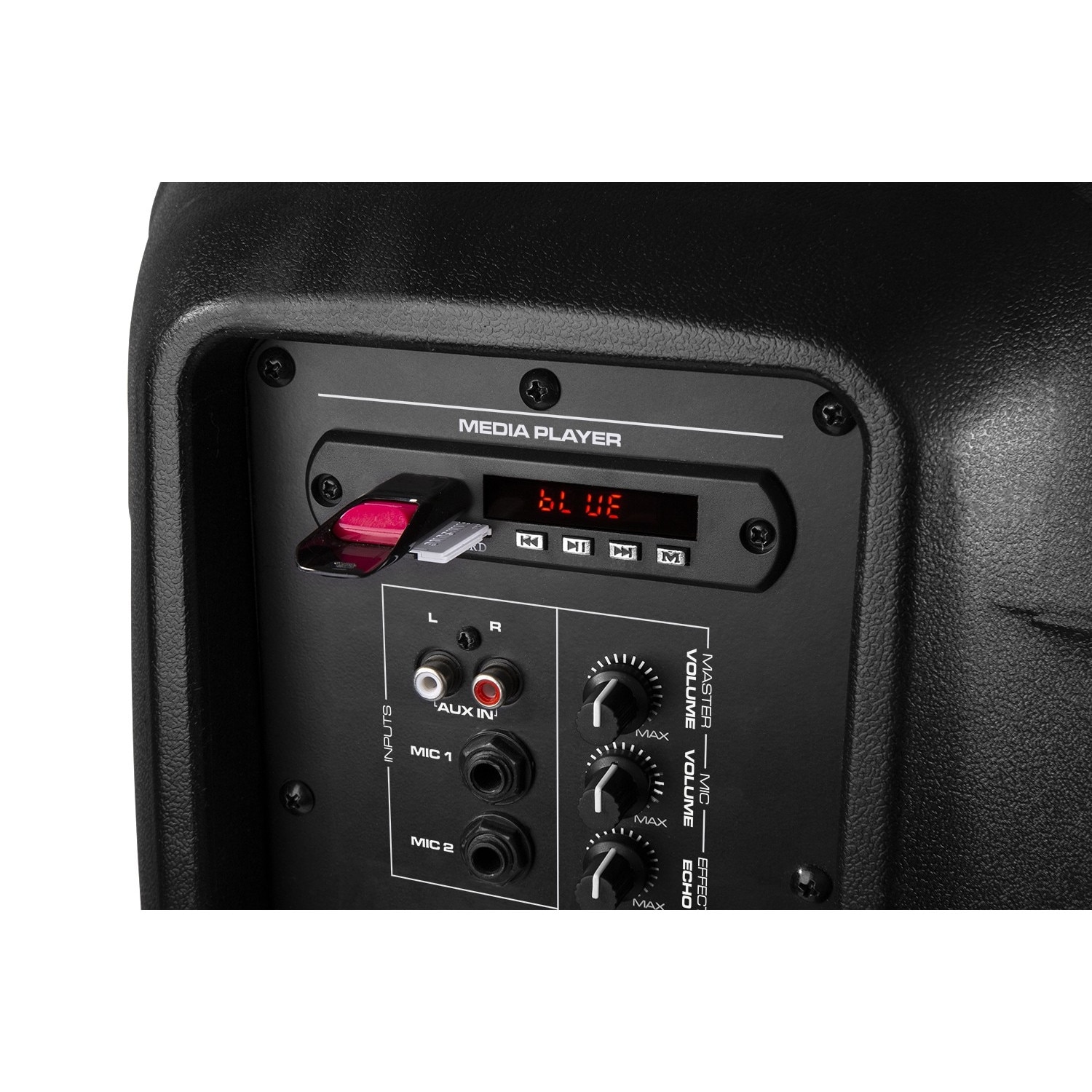 Kit sonorizare, 2 x 8", activ+pasiv, Bluetooth/USB/SD, 2x50W RMS, Vonyx VPS082A
