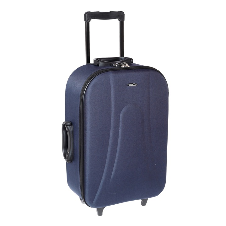 Troler Cabina, 2 Roti, SEAGULL, SG 880 - 57 cm, Bleumarin