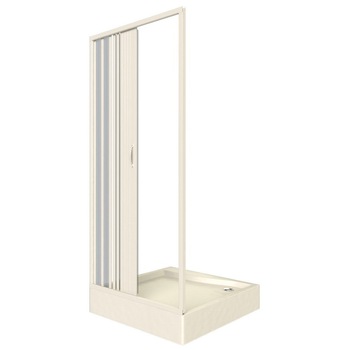 Paravan dus Venere 80AL, usa armonica, fara cadita, material PVC, latime 80 cm Paravan dus Venere 80AL, usa armonica, fara cadita, material PVC, latime 80 cm