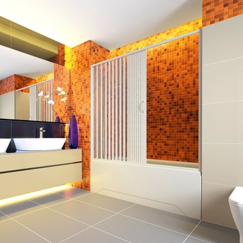 Paravan cada Astra 180AL, usa armonica, material Pvc, latime 180cm Paravan cada Astra 180AL, usa armonica, material Pvc, latime 180cm