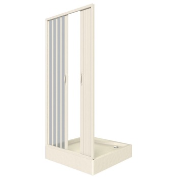 Paravan dus Venere 120AC, usi armonice, fara cadita, material pvc, latime 120cm Paravan dus Venere 120AC, usi armonice, fara cadita, material pvc, latime 120cm