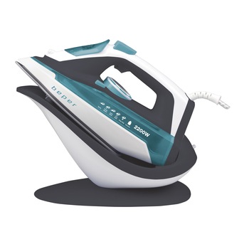 Fier de calcat cu aburi fara fir, talpa ceramica, 2200W, Beper, 50.161 Fier de calcat cu aburi fara fir, talpa ceramica, 2200W, Beper, 50.161