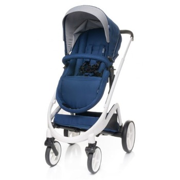 Carucior 4Baby cu Landou Cosmo 2 in 1, Navy Blue Carucior 4Baby cu Landou Cosmo 2 in 1, Navy Blue