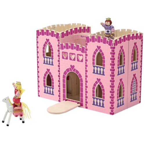 Castel Melissa & Doug din Lemn Pliabil
