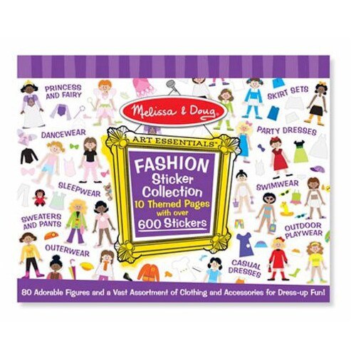 Colectia Melissa & Doug de Abtibilduri Parada de Moda