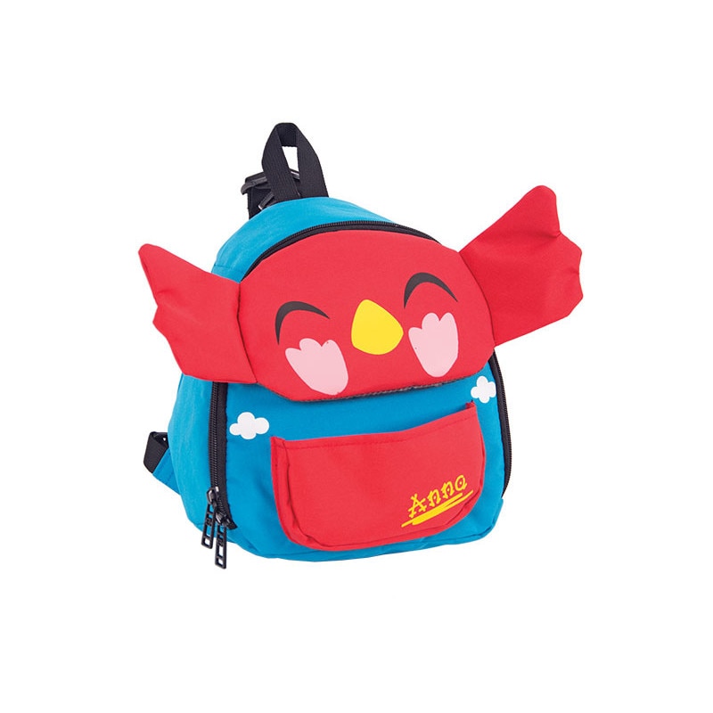 Rucsac, PULSE, Baby Anna, 25 x 22 x 12 cm, Albastru / Rosu