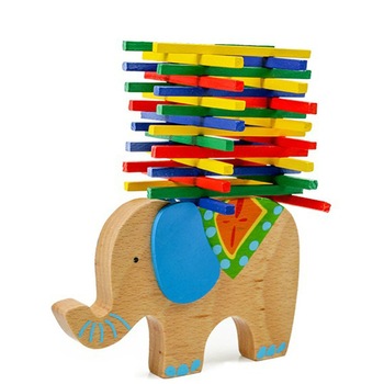 Joc Montessori elefant din lemn - blocuri de lemn de echilibrare jucarii lemn fag Joc Montessori elefant din lemn - blocuri de lemn de echilibrare jucarii lemn fag