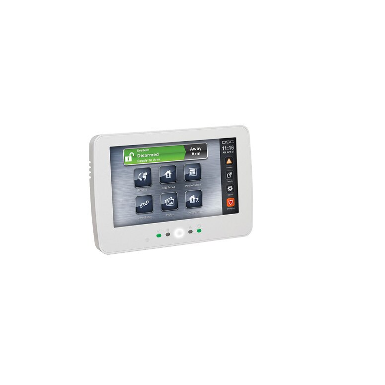 Tastatura touch screen color 7', 128 zone, SERIA NEO - DSC, NEO-HS2TCHP