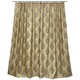 Set draperii semiopace, 200X245cmX2buc culoare bej safari, colectia "Barocco - Drops by Liz Line", cu rejansa - DP802