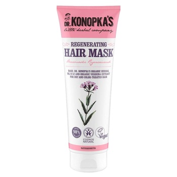 Masca regeneranta DR. KONOPKA'S LITTLE HERBAL COMPANY pentru par uscat si vopsit, 200 ml Masca regeneranta DR. KONOPKA'S LITTLE HERBAL COMPANY pentru par uscat si vopsit, 200 ml