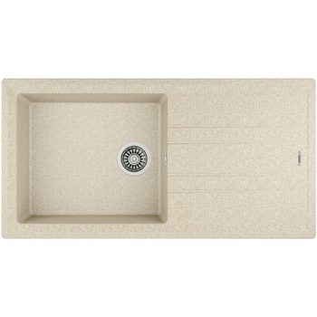 Chiuveta de bucatarie Teka STONE 60L TG 1B 1D, 1000 x 510 mm, granit, sandbeige Chiuveta de bucatarie Teka STONE 60L TG 1B 1D, 1000 x 510 mm, granit, sandbeige