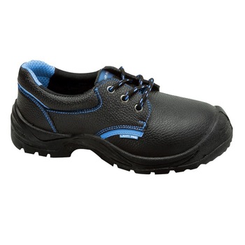 Pantofi piele Lahti Pro, interior nuantat, marimea 42, negru/albastru Pantofi piele Lahti Pro, interior nuantat, marimea 42, negru/albastru