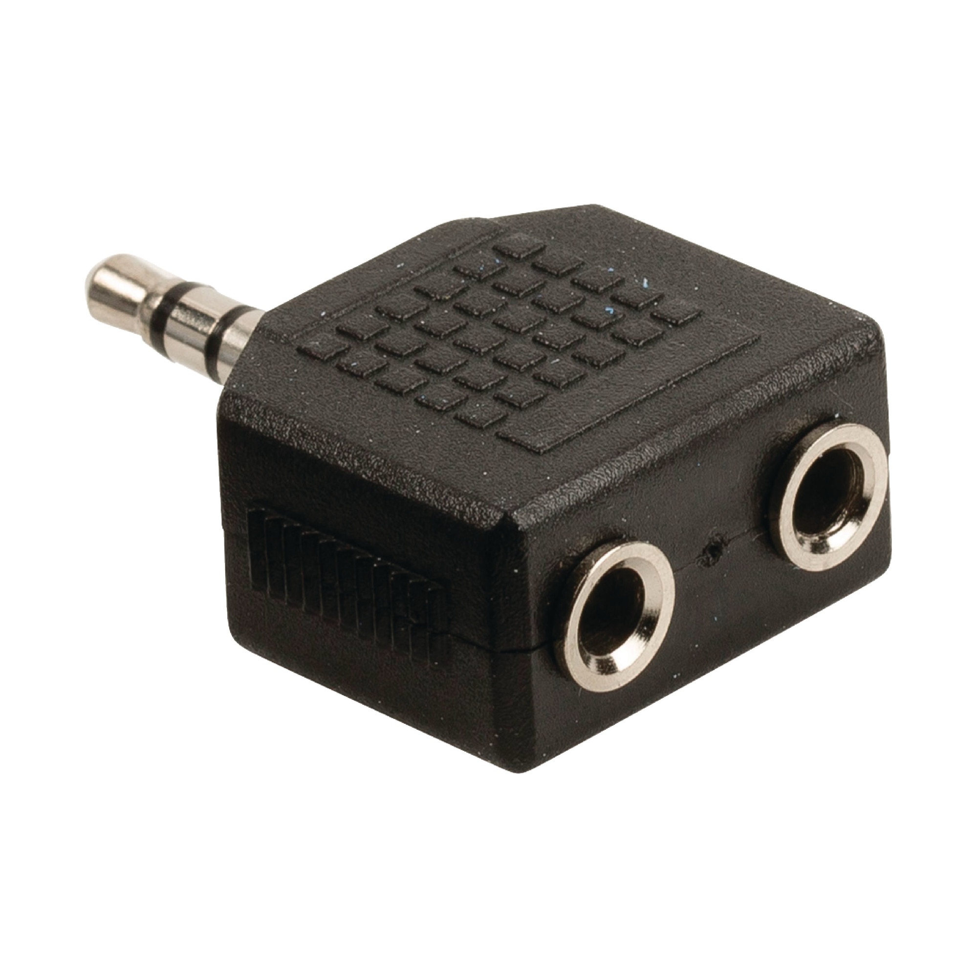 Splitter audio 3.5 mm tata - 2x 3.5 mm mama, negru, Valueline