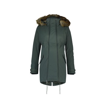 Geaca pentru gravide, Noppies, lunga, Malin, verde inchis, XL EU Geaca pentru gravide, Noppies, lunga, Malin, verde inchis, XL EU