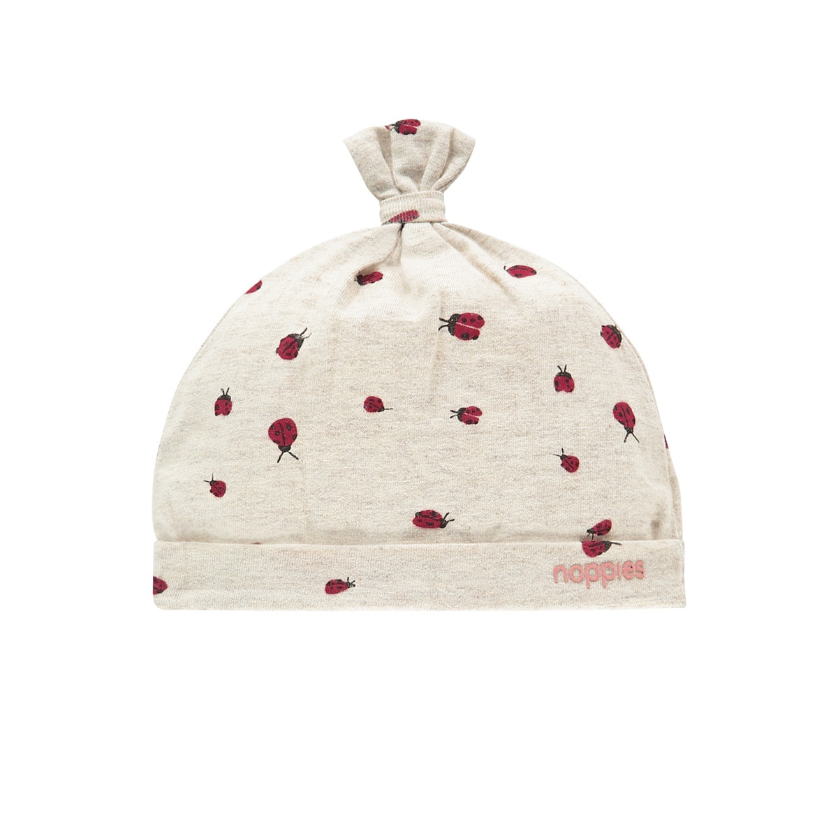 Caciula bebe, Noppies, cu buburuze, Camas, gri, 6-12 luni