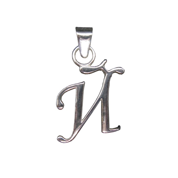 Дамска сребърна висулка Empress Буква Й PE001433, проба 925