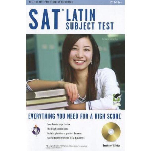 SAT Latin Subject Test, TestWare Edition [With CDROM], Ronald B. Palma (Author)