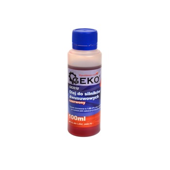 Ulei rosu pentru ungere motoare 100ml, GEKO G82010 Ulei rosu pentru ungere motoare 100ml, GEKO G82010