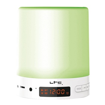 Boxa portabila LTC, cu alarma, Radio FM, Iluminat LED RGB, Bluetooth, GSM Boxa portabila LTC, cu alarma, Radio FM, Iluminat LED RGB, Bluetooth, GSM