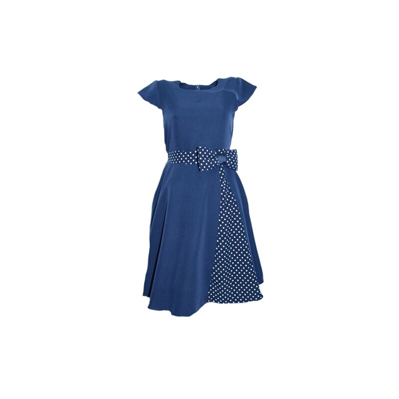 Rochita pentru fete Mini Junior P-153, Bleumarin