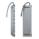 Baseus Enjoyment Series USB-C Notebook Hub v2 - мултифункционален хъб за свързване на допълнителна периферия за Macbook и USB-C устройства (сив)