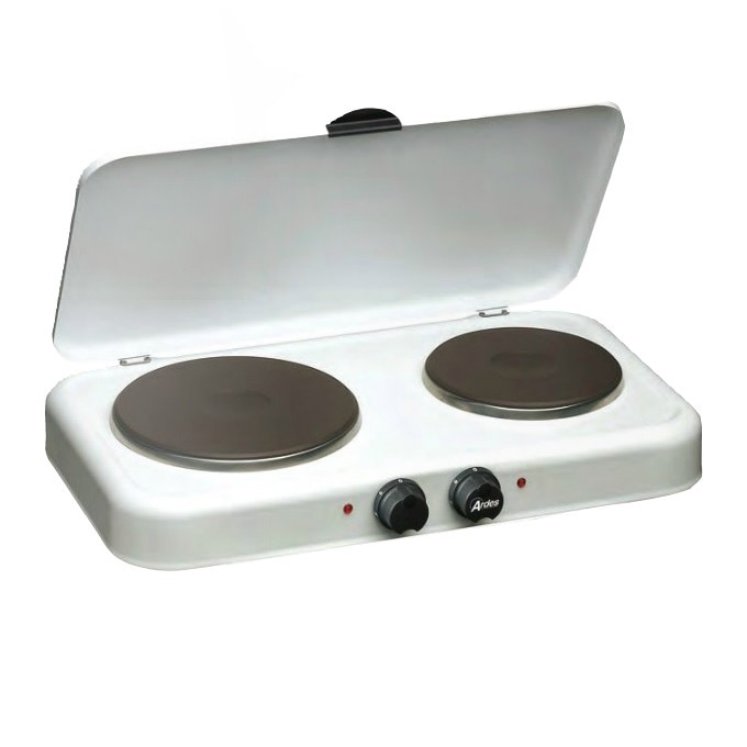 Plita electrica Ardes, AR016BT, 2500 W, Alb