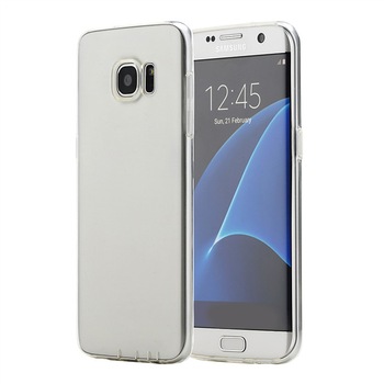 Set Husa SAMSUNG Galaxy S7 Edge + Folie Siliconata Full Face (Transparent) Ipaky Effort Set Husa SAMSUNG Galaxy S7 Edge + Folie Siliconata Full Face (Transparent) Ipaky Effort
