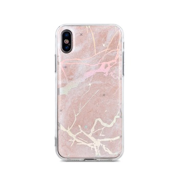 Husa HUAWEI Y6 2018 - Marble (Roz) Husa HUAWEI Y6 2018 - Marble (Roz)
