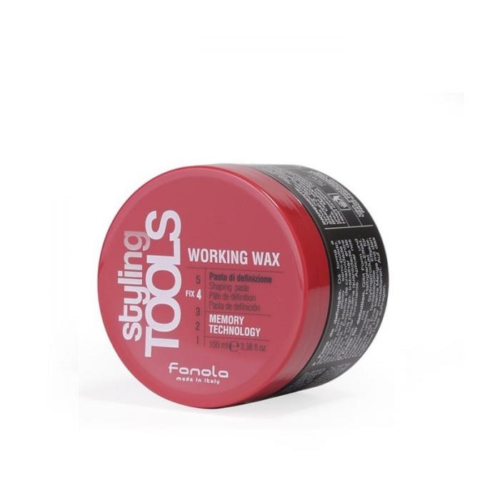 Ceara pentru par cu fixare puternica Fanola Styling Tools Working Wax, 100ml