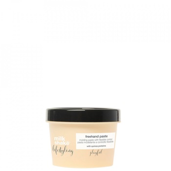 Crema modelatoare cu fixare medie Milk Shake Lifestyling, Freehand Paste, Playful, 100ml Crema modelatoare cu fixare medie Milk Shake Lifestyling, Freehand Paste, Playful, 100ml