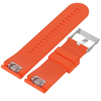 Curea ceas Smartwatch Garmin Fenix 3 / Fenix 5X, 26 mm Silicon iUni Orange Curea ceas Smartwatch Garmin Fenix 3 / Fenix 5X, 26 mm Silicon iUni Orange