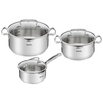 Set 6 piese Tefal Duetto Plus, inductie Set 6 piese Tefal Duetto Plus, inductie