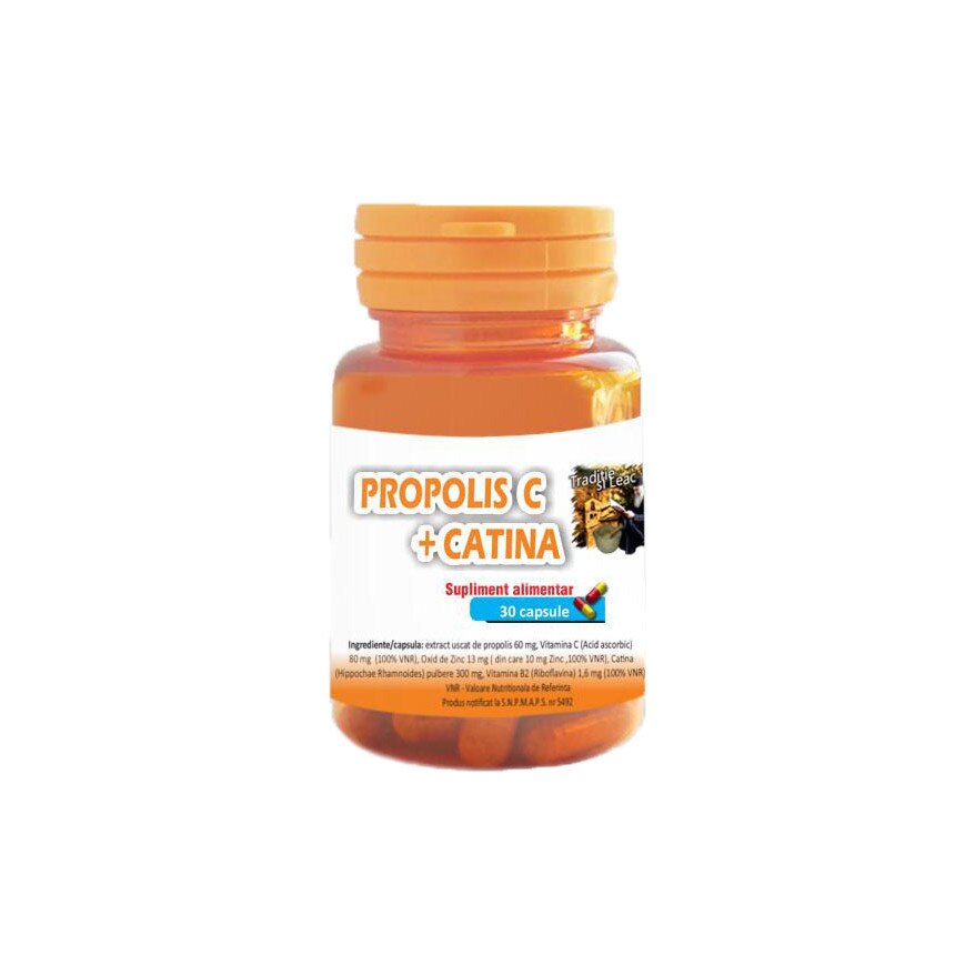 Propolis C plus Catina, 30 capsule