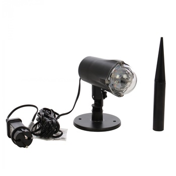 Proiector LED exterior/interior Craciun Hoff, 4 W, RGB, efecte multiple Proiector LED exterior/interior Craciun Hoff, 4 W, RGB, efecte multiple
