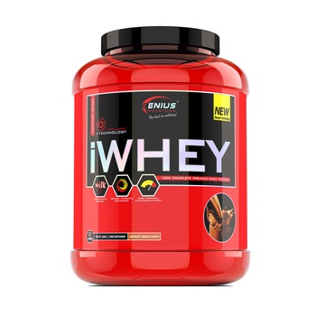 Proteina Genius Nutrition iWhey cu aroma de Capsuni Capsuni Proteina Genius Nutrition iWhey cu aroma de Capsuni Capsuni