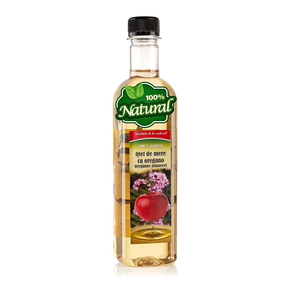 Otet de mere cu oregano - Vitaplant , 500 ml , 100% natural