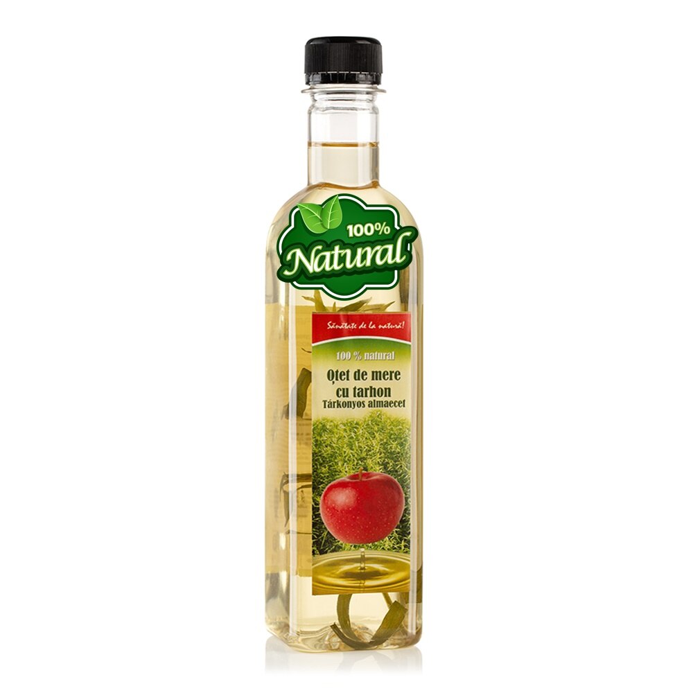 Otet de mere cu tarhon - Vitaplant, 500 ml , 100% natural