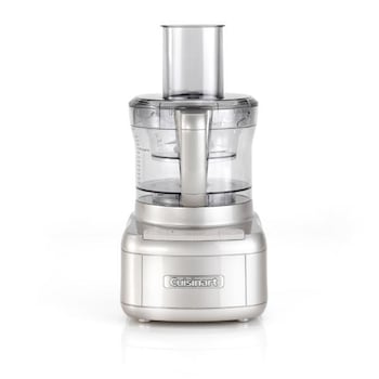 Robot de bucatarie Cuisinart FP8SE, 350W, fara PFOA, 2 trepte de viteza si functie de pulsare, 2 boluri de 0.7L si 1.9L, 4 accesorii incluse, Alb sidef