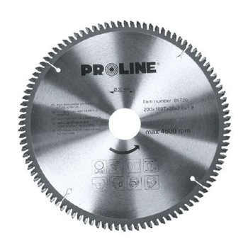 Disc circular pentru metal Proline, dinti vidia, 205 mm/100D Disc circular pentru metal Proline, dinti vidia, 205 mm/100D