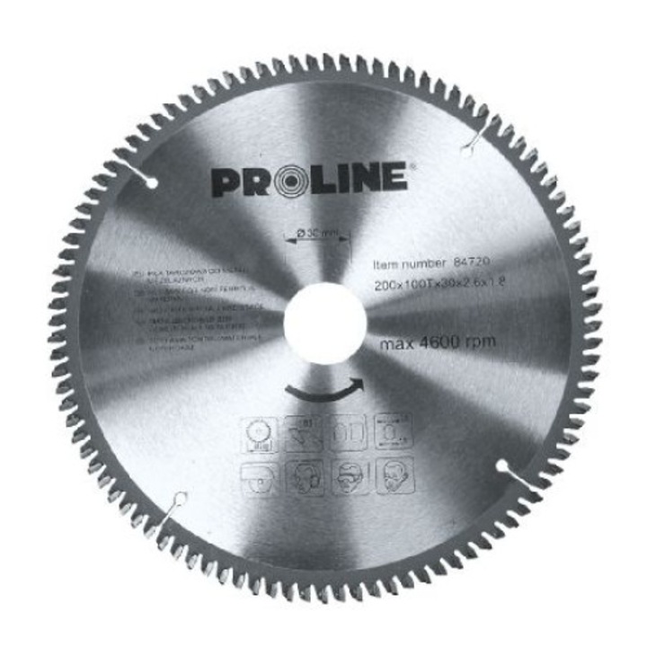 Disc Circular Pentru Metal Cu Dinti Vidia 200mm / 100d