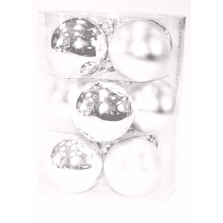 Set 12 globuri din sticla, Brauns-Heitmann, dimensiune 6 cm