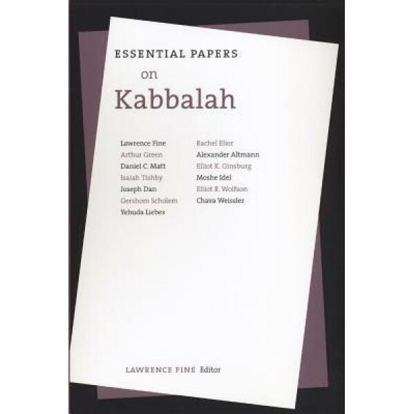 Essential Papers on Kabbalah, Lawrence Fine (Editor)