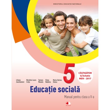 Educatie Sociala manual pentru clasa a V-a, autor Liliana Zascheievici Educatie Sociala manual pentru clasa a V-a, autor Liliana Zascheievici