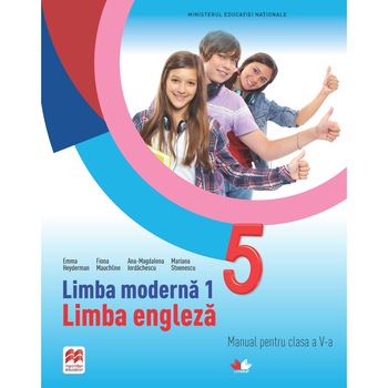 Limba moderna 1 - Limba engleza manual pentru clasa a V-a, autor Emma Heyderman Limba moderna 1 - Limba engleza manual pentru clasa a V-a, autor Emma Heyderman