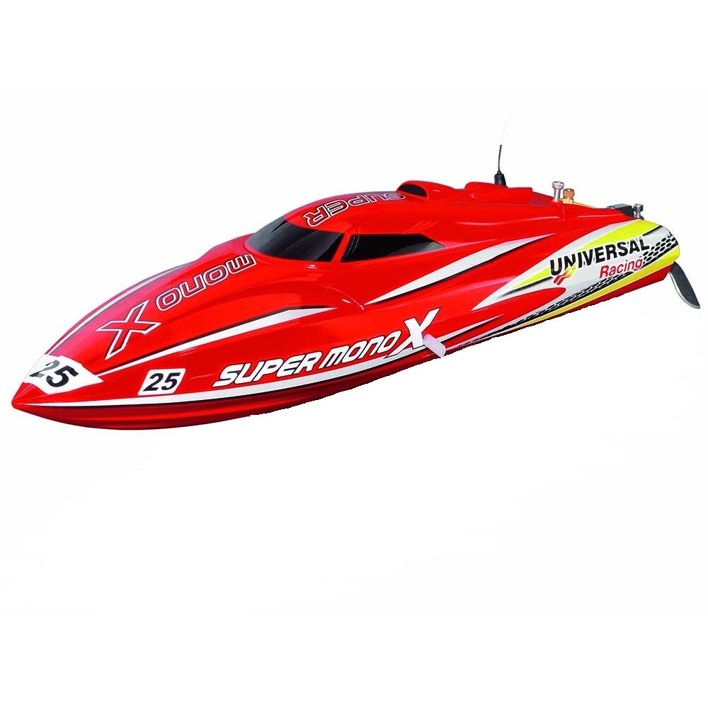 Barca Rc cu telecomanda Super Mono X V2 Brushless V-Boot 45km/h, 420mm